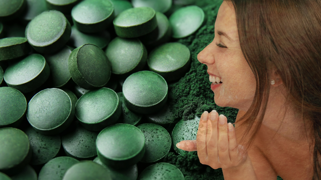 Spiruline et beauté : une peau plus lumineuse et des cheveux renforcés