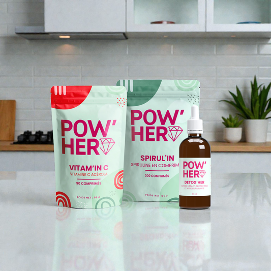 Fatigue, manque d’énergie ? Découvrez la routine naturelle POW'HER pour retrouver énergie, vitalité et équilibre au quotidien.