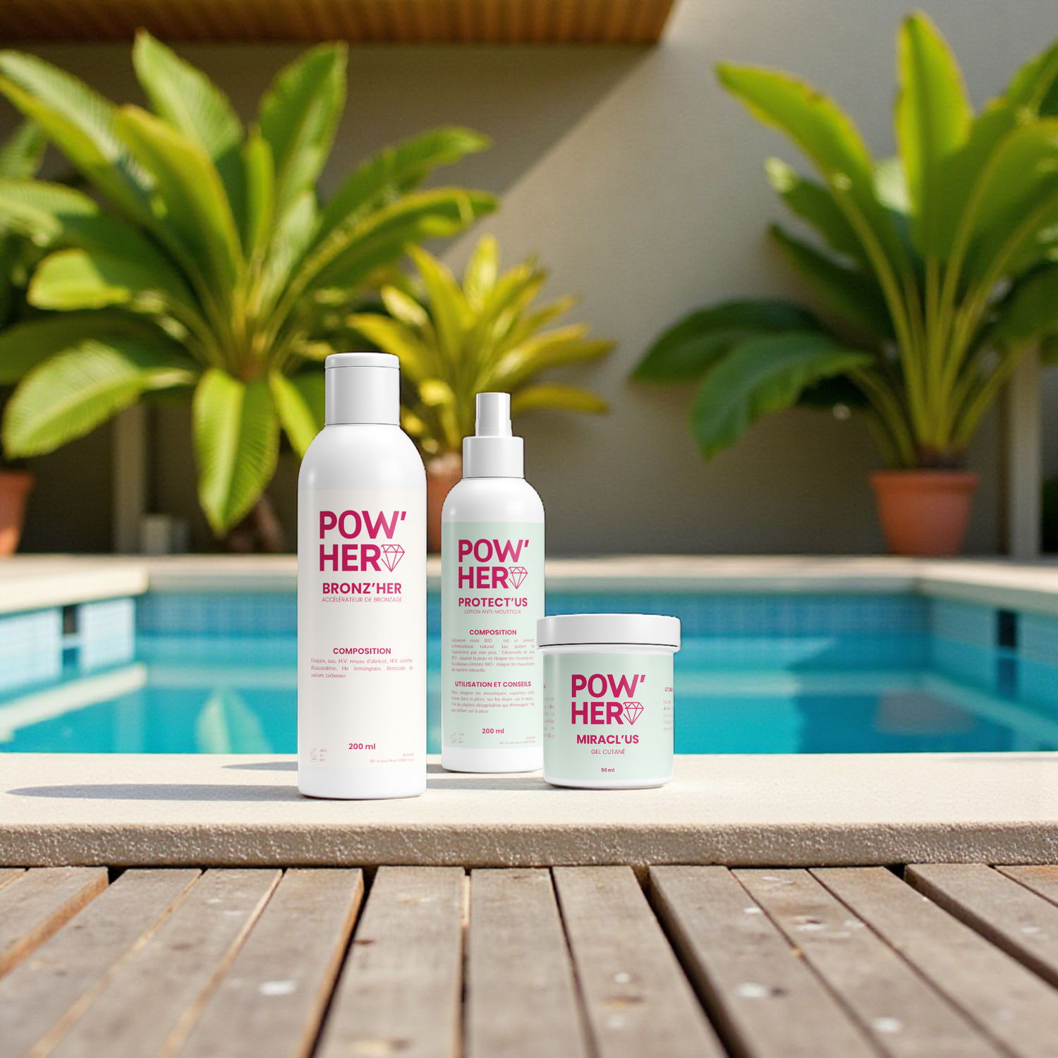 Prépare ton été avec le Pack Summer : booste ton bronzage naturellement, protège-toi des moustiques et répare ta peau après le soleil. 100% naturel et efficace !