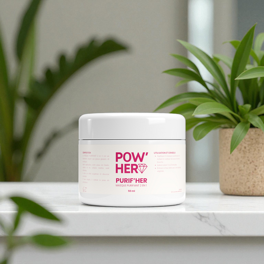 Masque purifiant détox à l’argile pour peaux mixtes à grasses. Élimine impuretés, resserre les pores et matifie durablement. Enrichi en spiruline et tea tree.