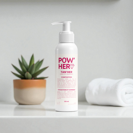 Lait autobronzant naturel pour un hâle doré, uniforme et sans UV. Texture fondante, sans traces, parfum solaire. Enrichi en spiruline, argan, calendula et allantoïne.